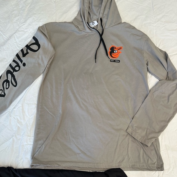 🆕 ⚾️ Black Baltimore Orioles Nike T-Shirt + EUC Gray Orioles Shirt - Picture 6 of 6